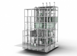 四線(xiàn)SZLH420(時(shí)產(chǎn)40噸)畜禽飼料生產(chǎn)線(xiàn)